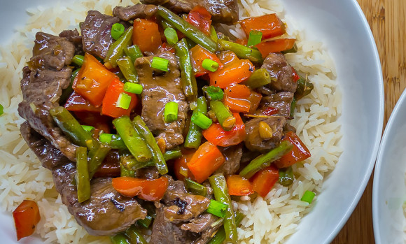 Vietnamese Steak and Lemongrass Stir-Fry